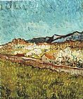 Aux pieds des montagnes 1889 by Vincent van Gogh